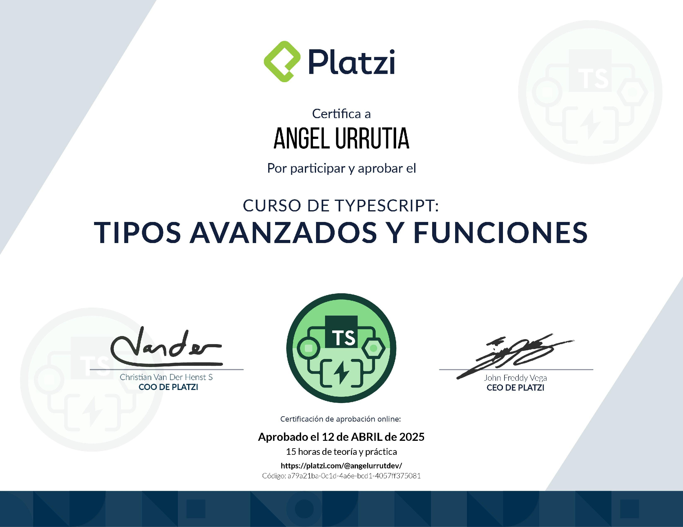 TypeScript Avanzado
